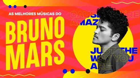 As melhores músicas do Bruno Mars